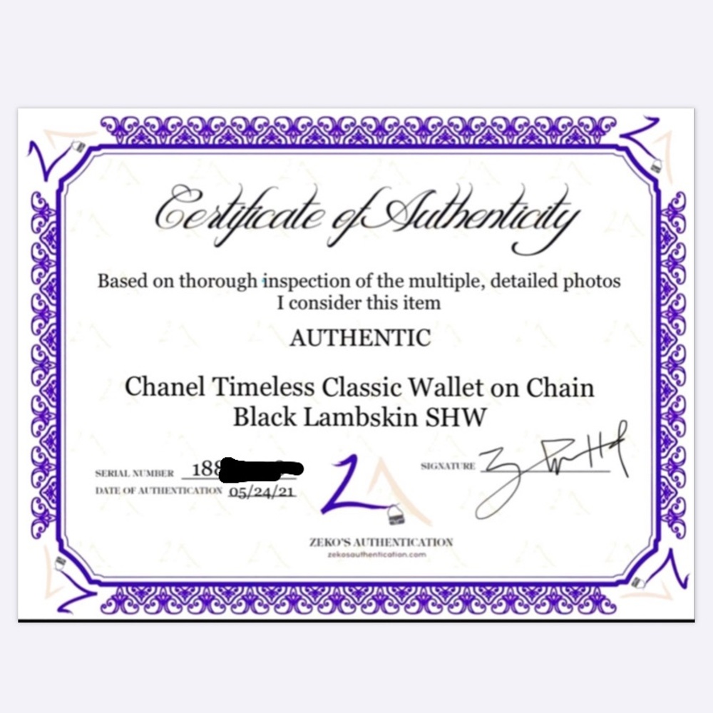 Authentic Chanel Wallet On Chain - Picture 9 of 10